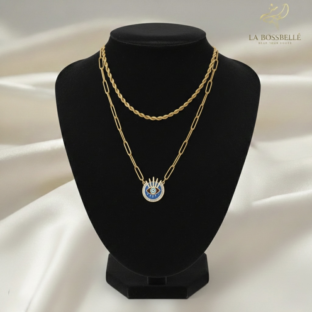 The Evil Eye Layers Necklace